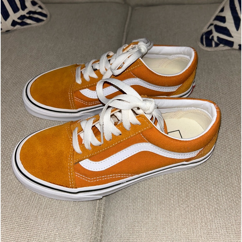 Orange Vans